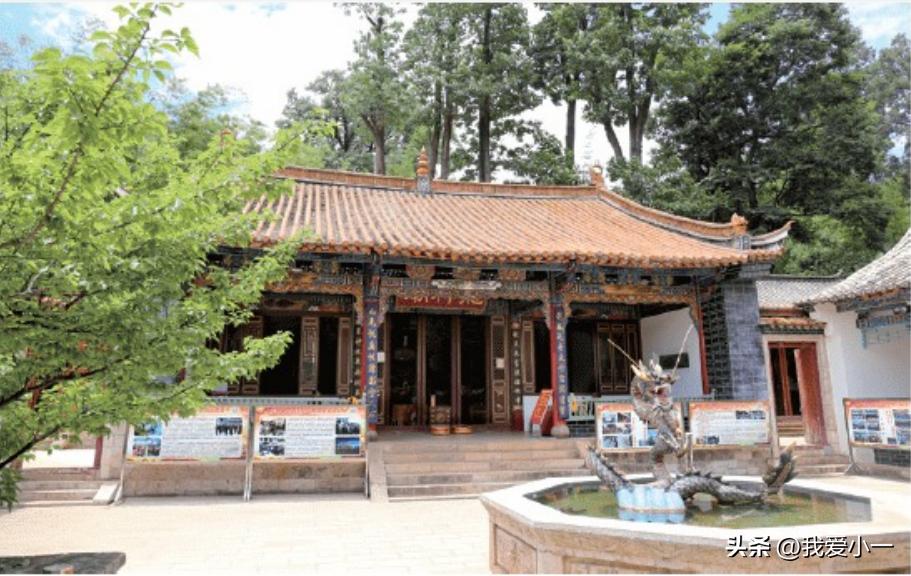 云南昆明古建筑群图,云南省昆明市官渡古镇古建筑