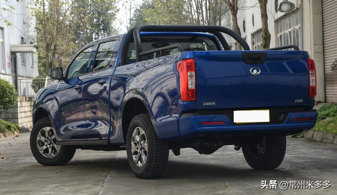 长城炮乘用版黑色13.98万适时四驱,长城炮全球版汽油四驱舒适型实测