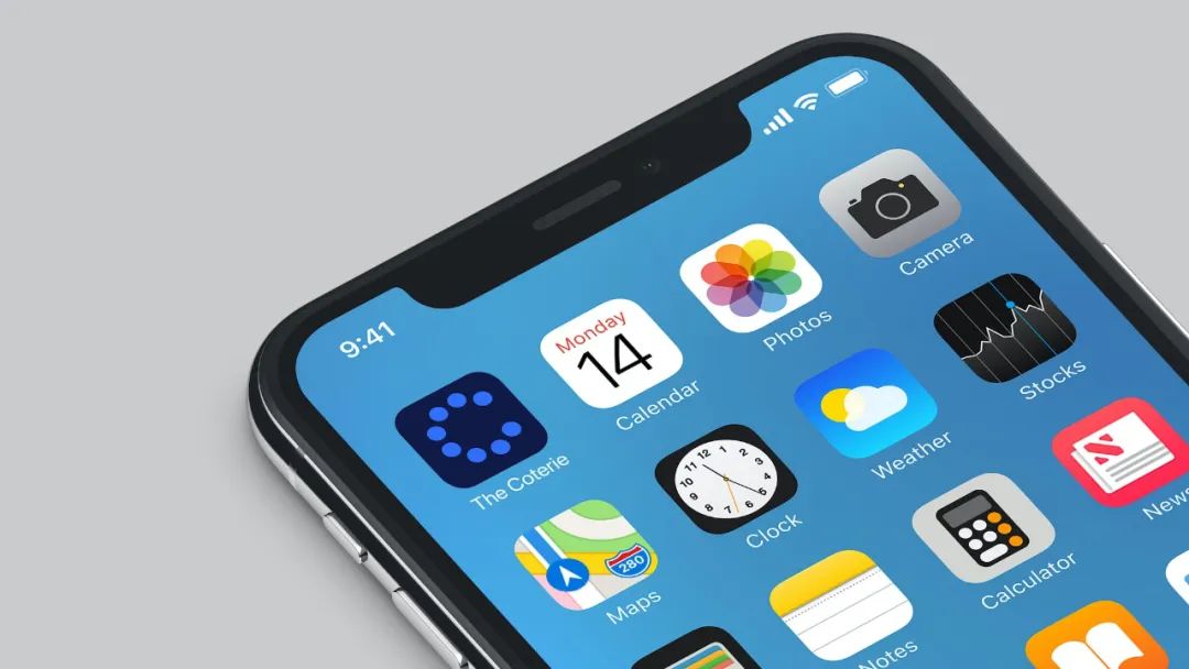 未之头条：你看这8个圆组成的logo，是不是很五角？