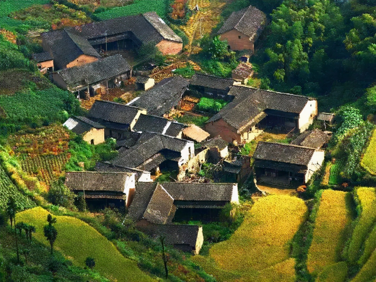 一生必去的村落,仙居公盂古村