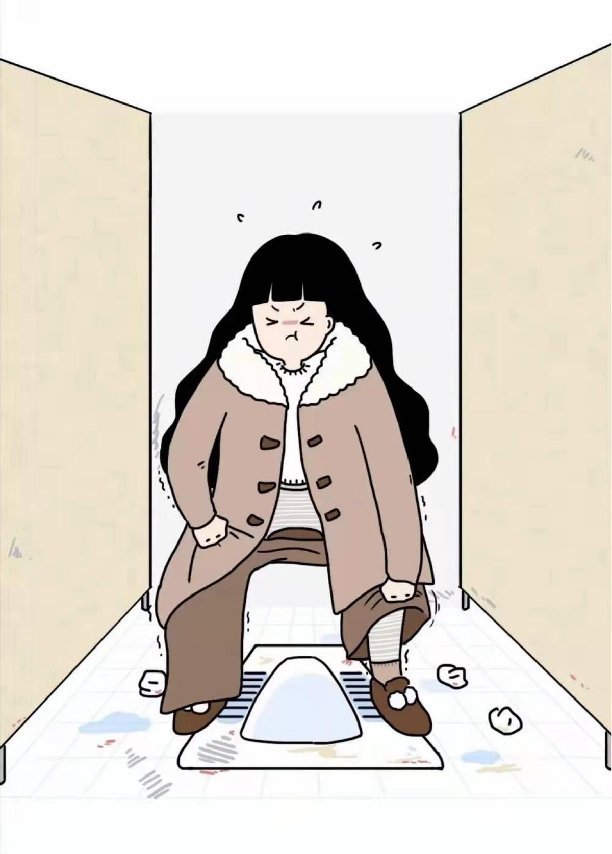 未来女厕位或将多于男厕,女性为何在外如厕难?她们在里面做什么