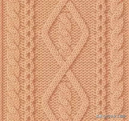 推荐一款精致又实用的毛衣,几款漂亮的棒针花样值得收藏