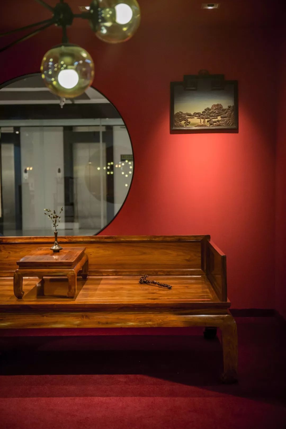 罗汉床卧具效果图,罗汉床卧具