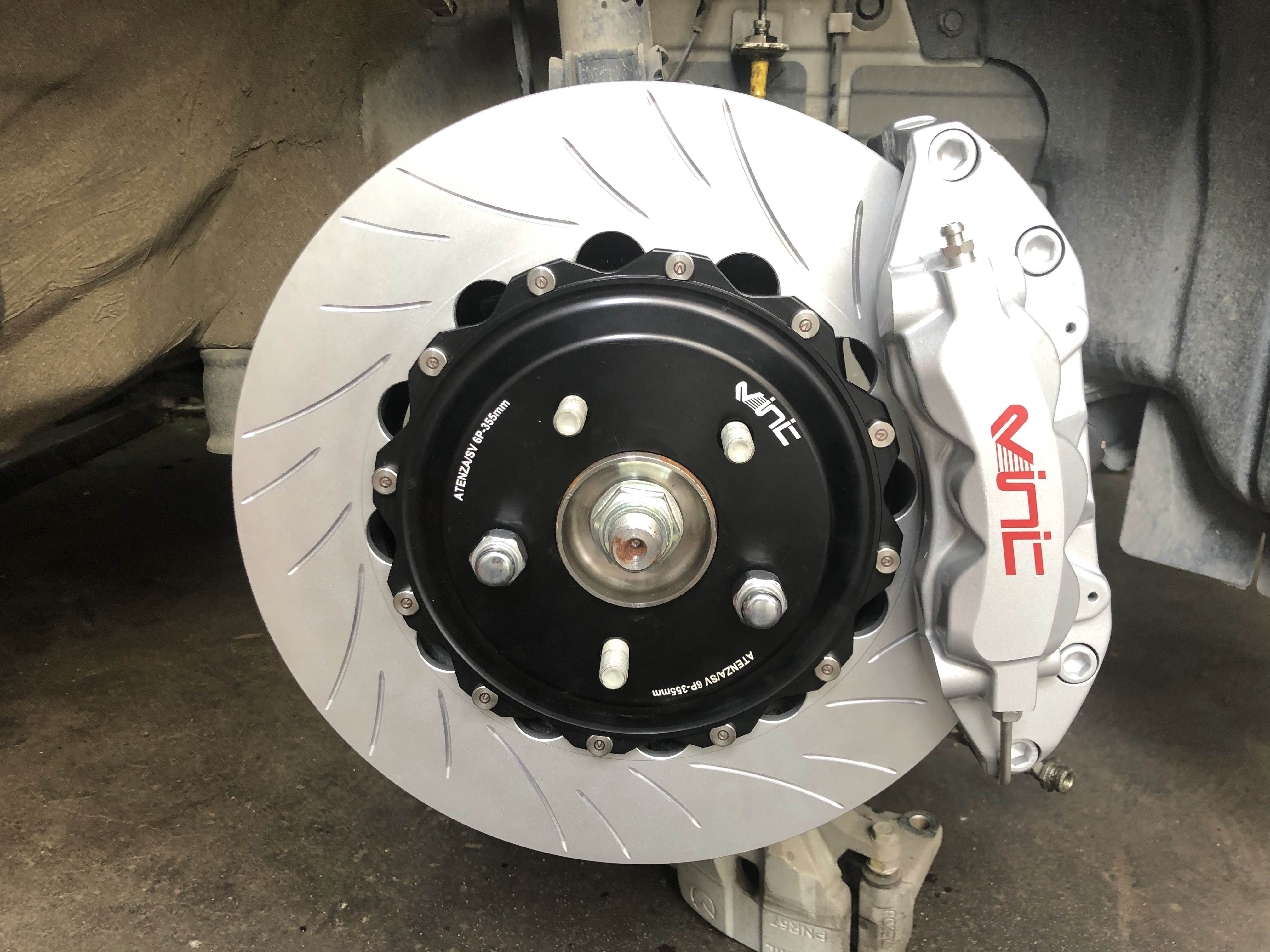 阿特兹可以改大刹车盘吗,阿特兹改vinci刹车