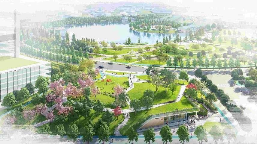 西安高新区大仁遗址公园,西安中央创新园区规划