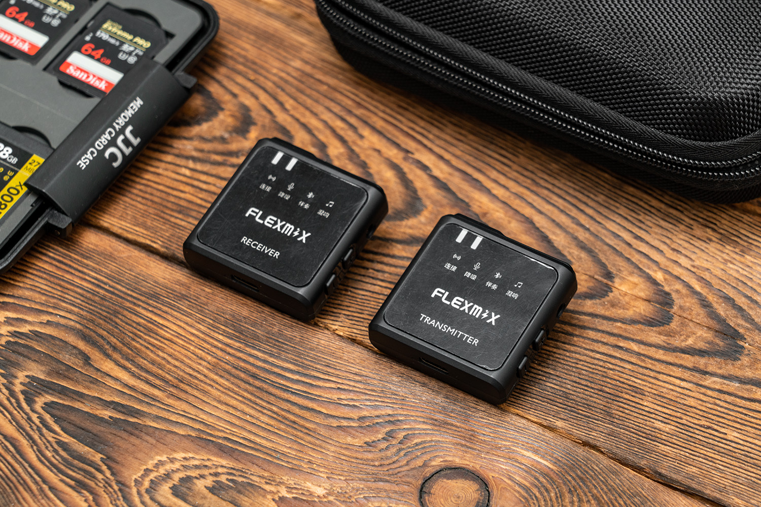 一拖一无线领夹麦克风三档通用,一拖一无线带混响麦克风