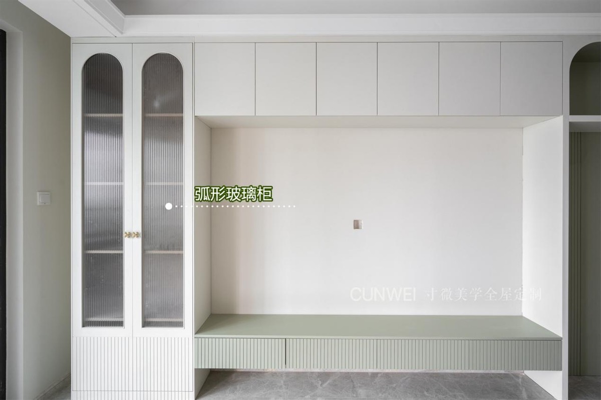 满墙收纳电视柜怎么设计好看,落地电视柜旁边搭配柜子效果图