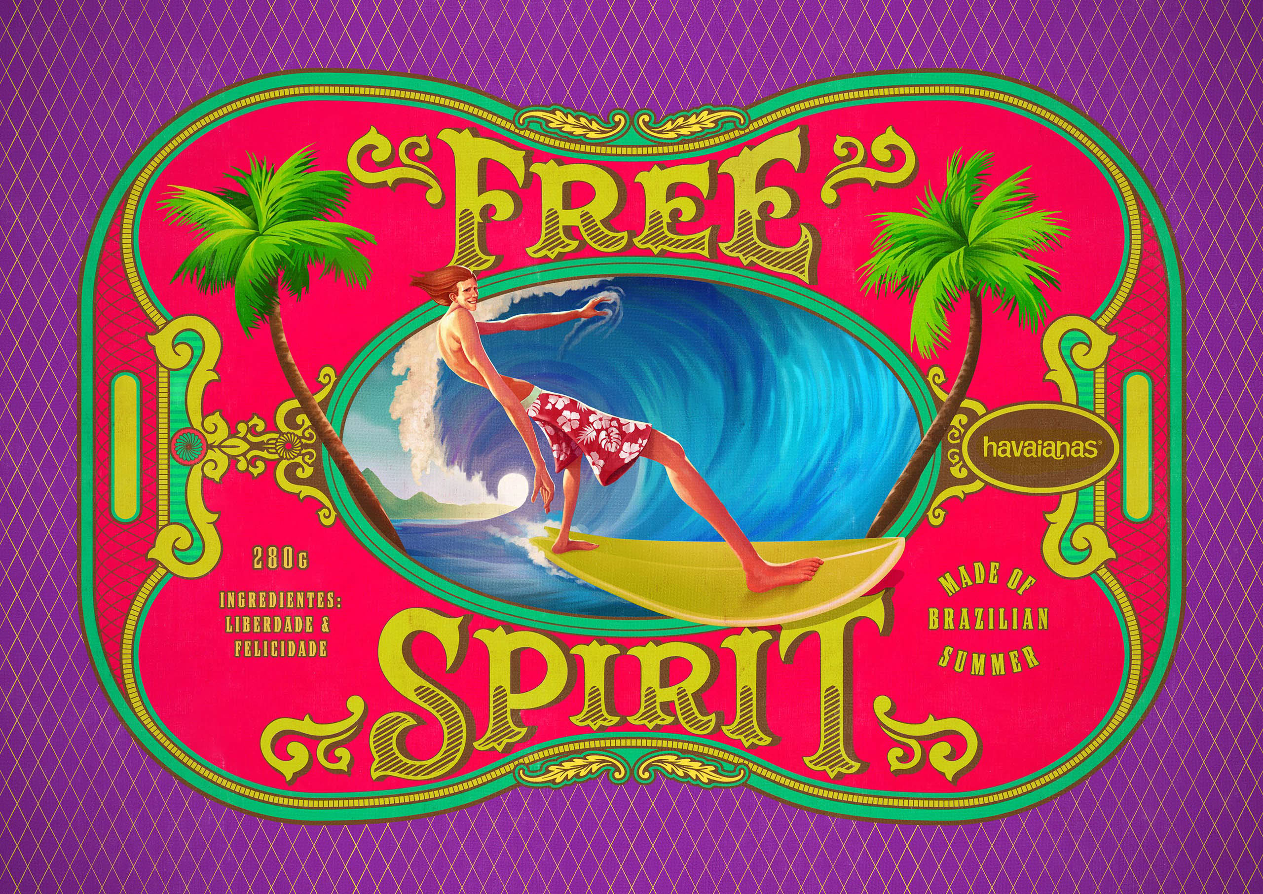 色彩对比强烈的包装设计,包装设计颜色搭配高级感