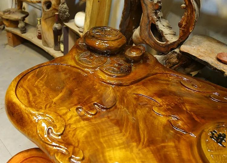 根雕茶桌茶台二手,根雕茶盘二手