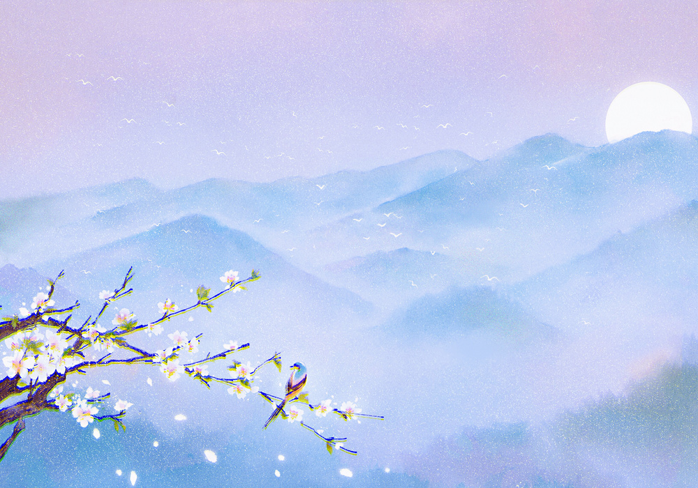 梨花飘落古诗词朗诵,梨花古诗词有解释