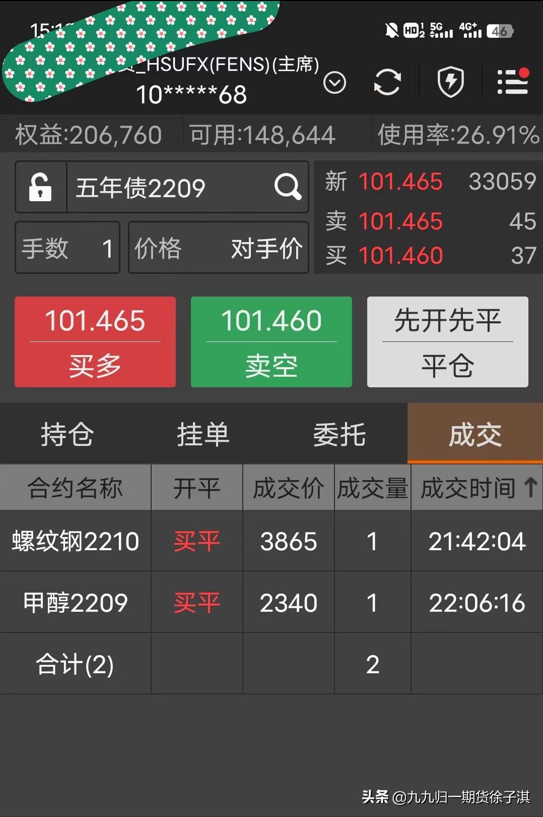 交易实盘录D7：美原油盘后破位，空头仓位继续坚守