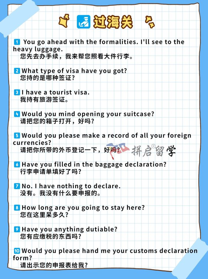 出国留学口语app,出国留学必备口语翻译