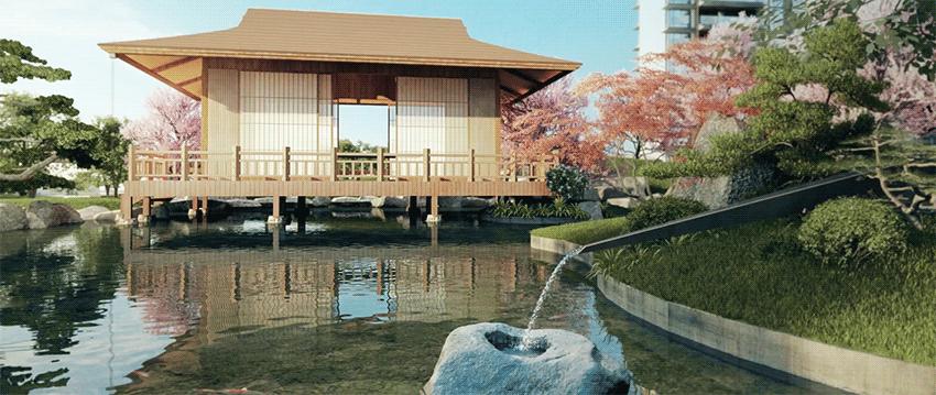 中国「最美樱花社区」┃国宝级大师小林政彦x小坂龙xG.A.D设计