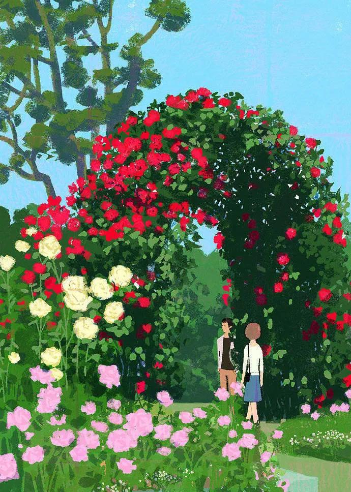 一组极具个人风格的插画,一组很有意境的插画