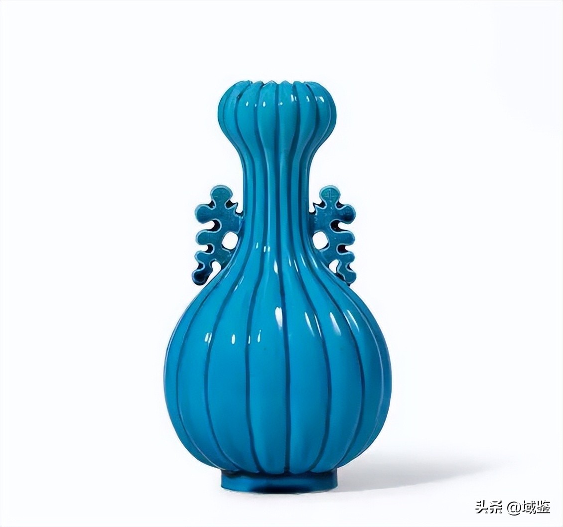 清官窑孔雀蓝釉,明清孔雀蓝釉瓷器图