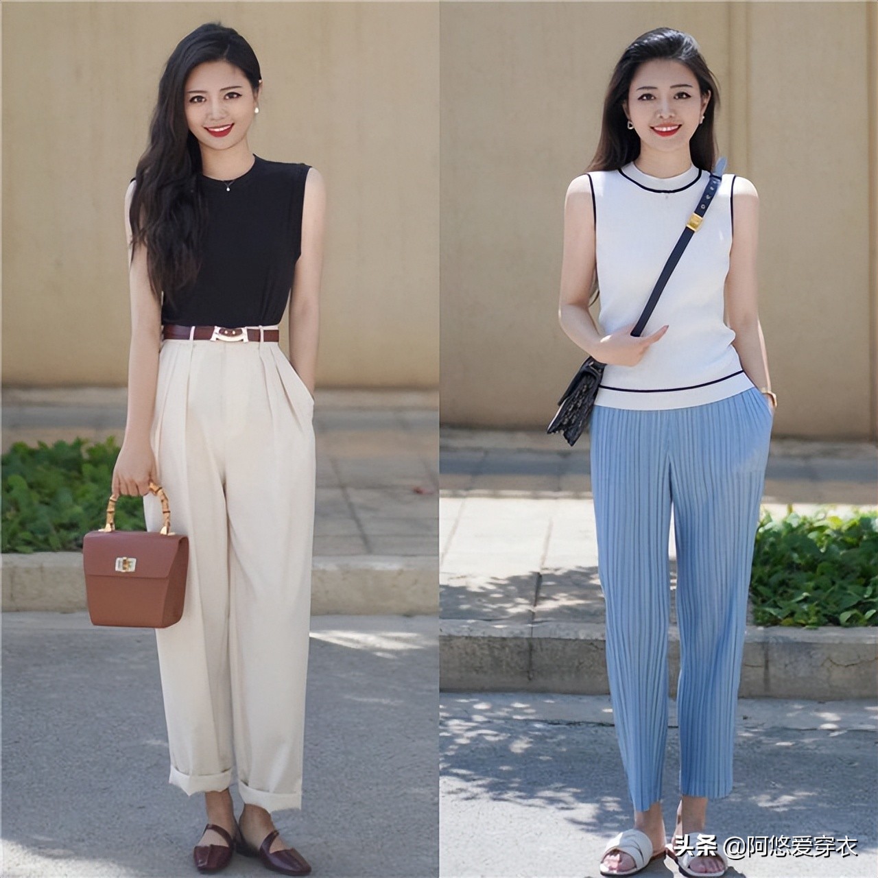 九分裤牛仔阔腿裤秋冬,显瘦阔腿裤推荐冬季九分裤