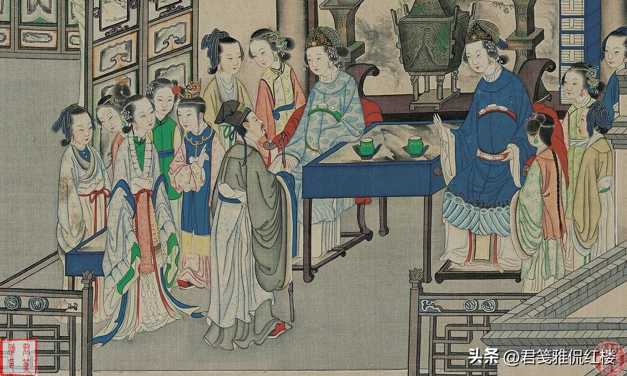 贾母看透薛宝钗注定孤独终老,贾母掏空家底撑门面