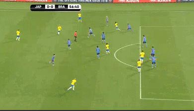 内马尔带领巴西对战日本大四喜,内马尔在巴西热身
