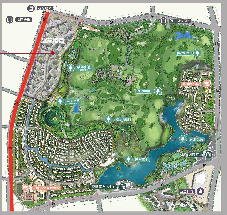 中铁阅山湖合院别墅,中铁阅山湖阅山公馆