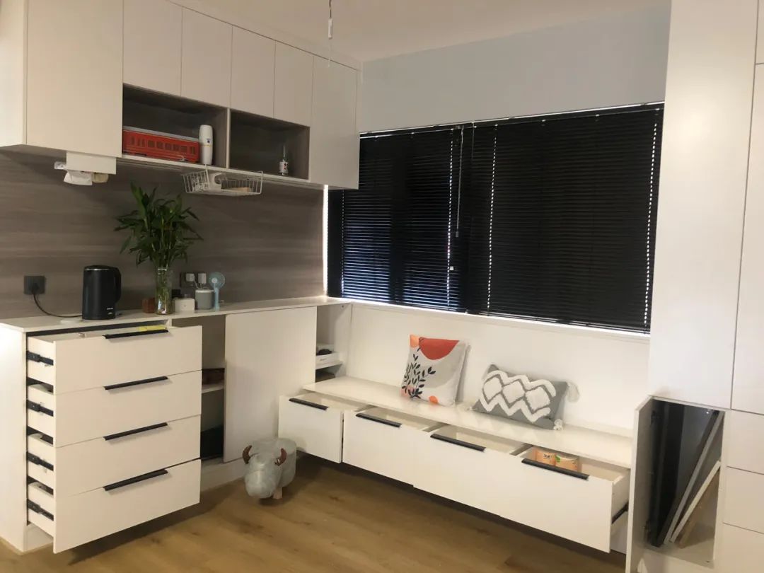 深圳装修89㎡装修深圳旧房翻新参考案例