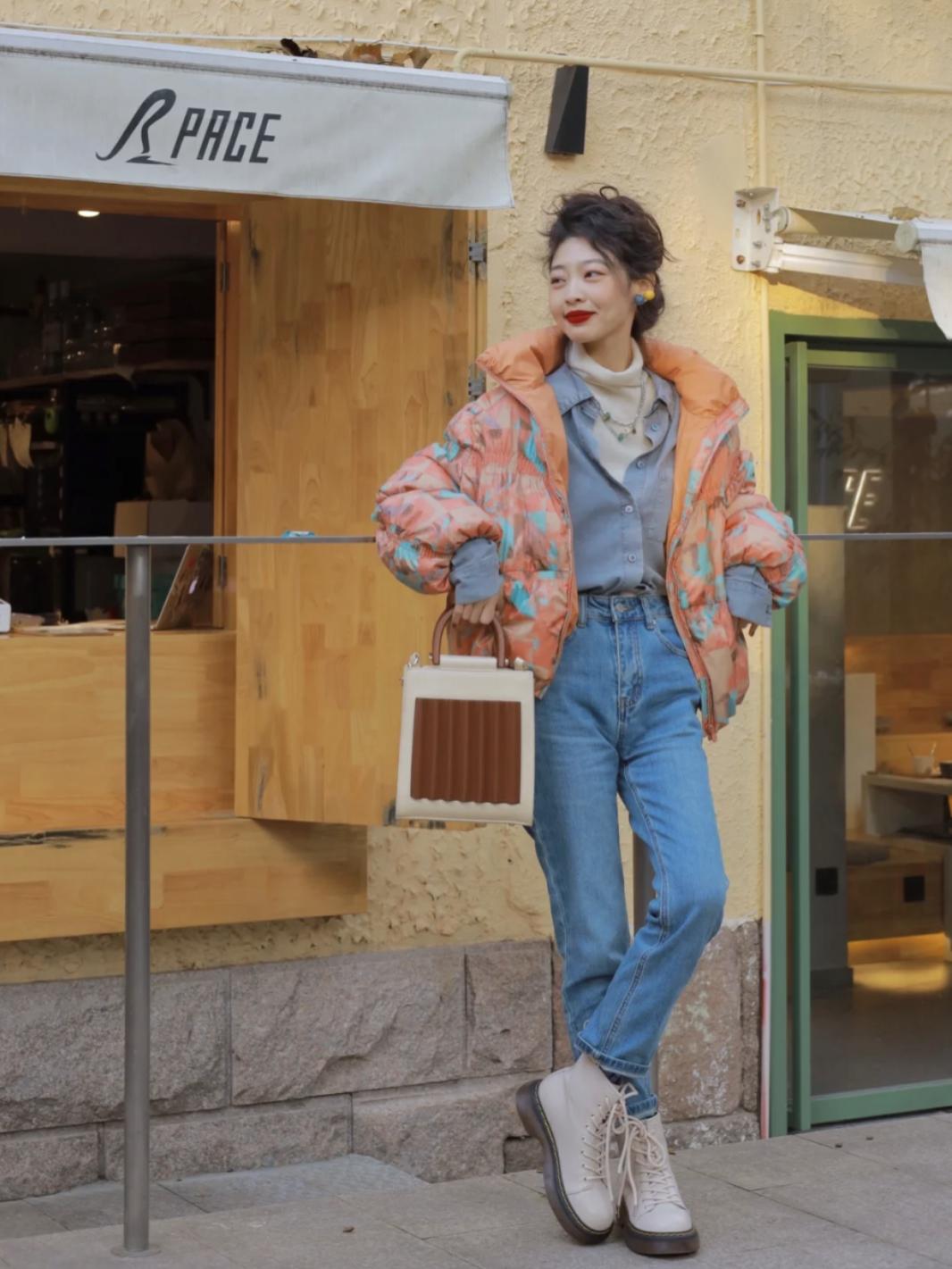 羽绒服怎么穿又好看又简单,羽绒服怎么穿才有高级感