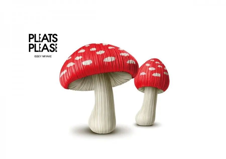 三宅一生的海报，设计同样是绝了