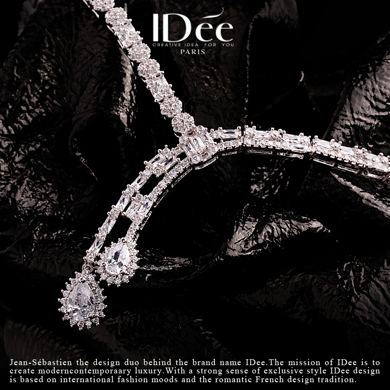 衬托你的精致高品位——IDee倾慕系列项链宴会婚礼饰品轻奢配饰