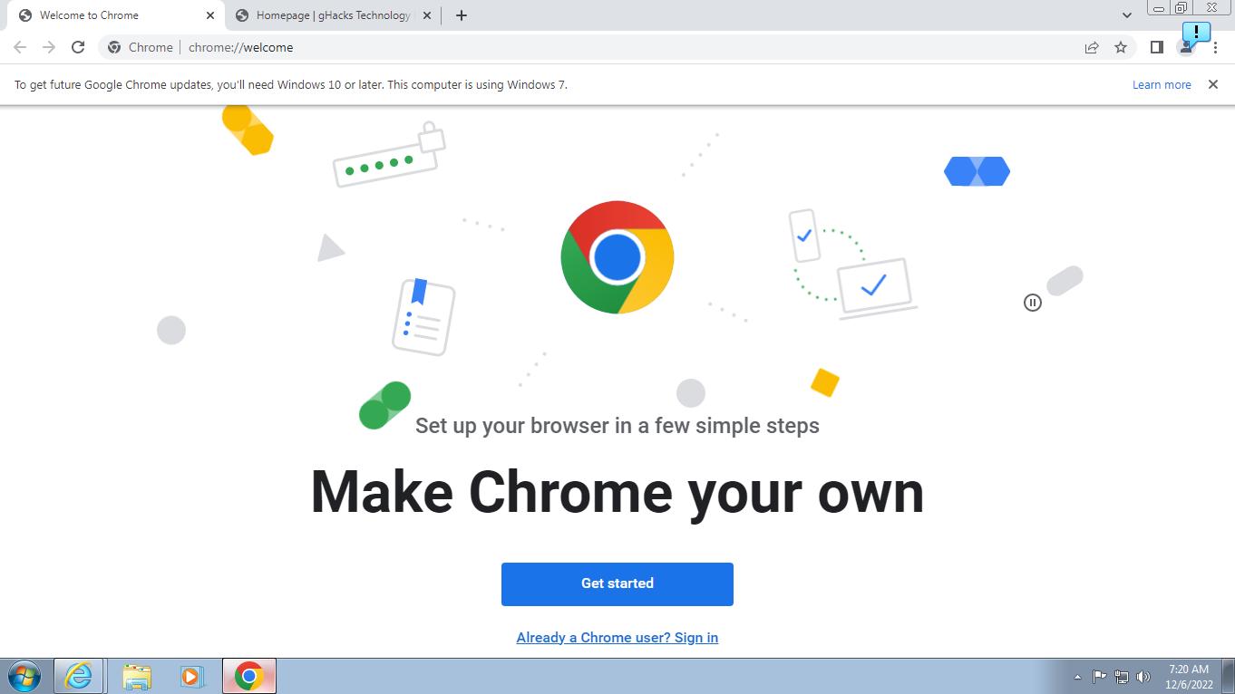 chrome浏览器将整合win10原生通知,谷歌浏览器提示adobe不再受支持