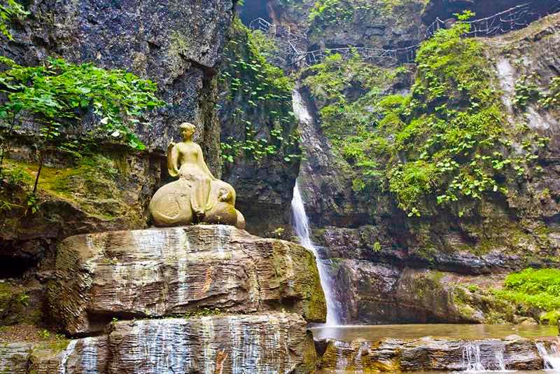 峡谷风光野三坡百里峡,河北野三坡百里峡十大旅游景点