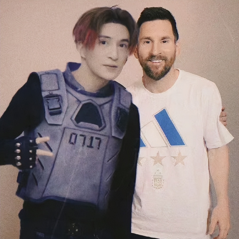 梅西薛之谦追星,梅西比赛偶遇薛之谦