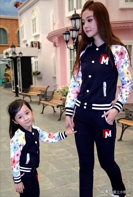 运动休闲款亲子装,亲子装2022新款韩版裙子