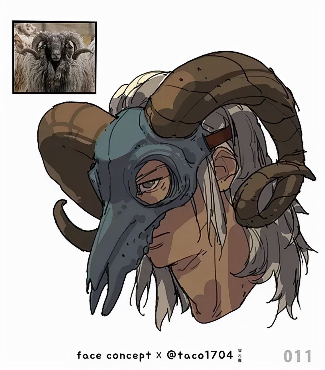 这组拟人头像作品脑洞太大了！就是那位硬核人体教程的画师