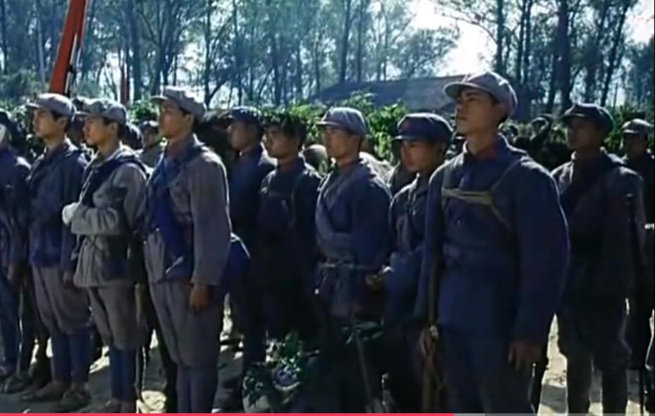 1978年部队,1951年部队撤离的路上