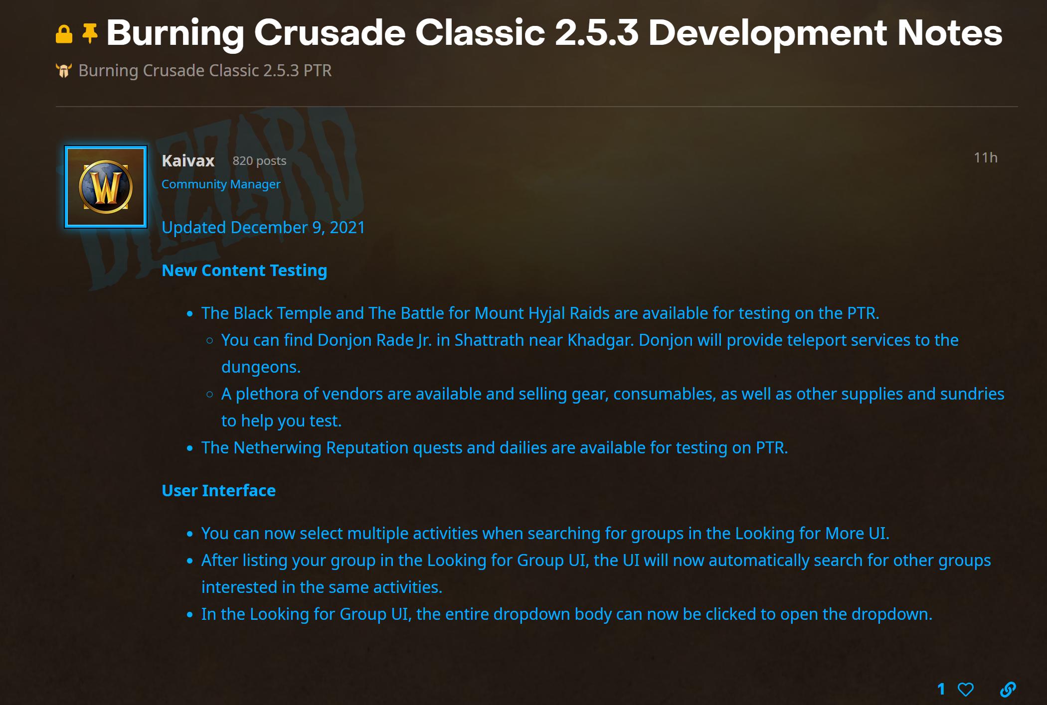 魔兽世界tbc各阶段开放内容,魔兽世界怀旧tbc各阶段开放内容