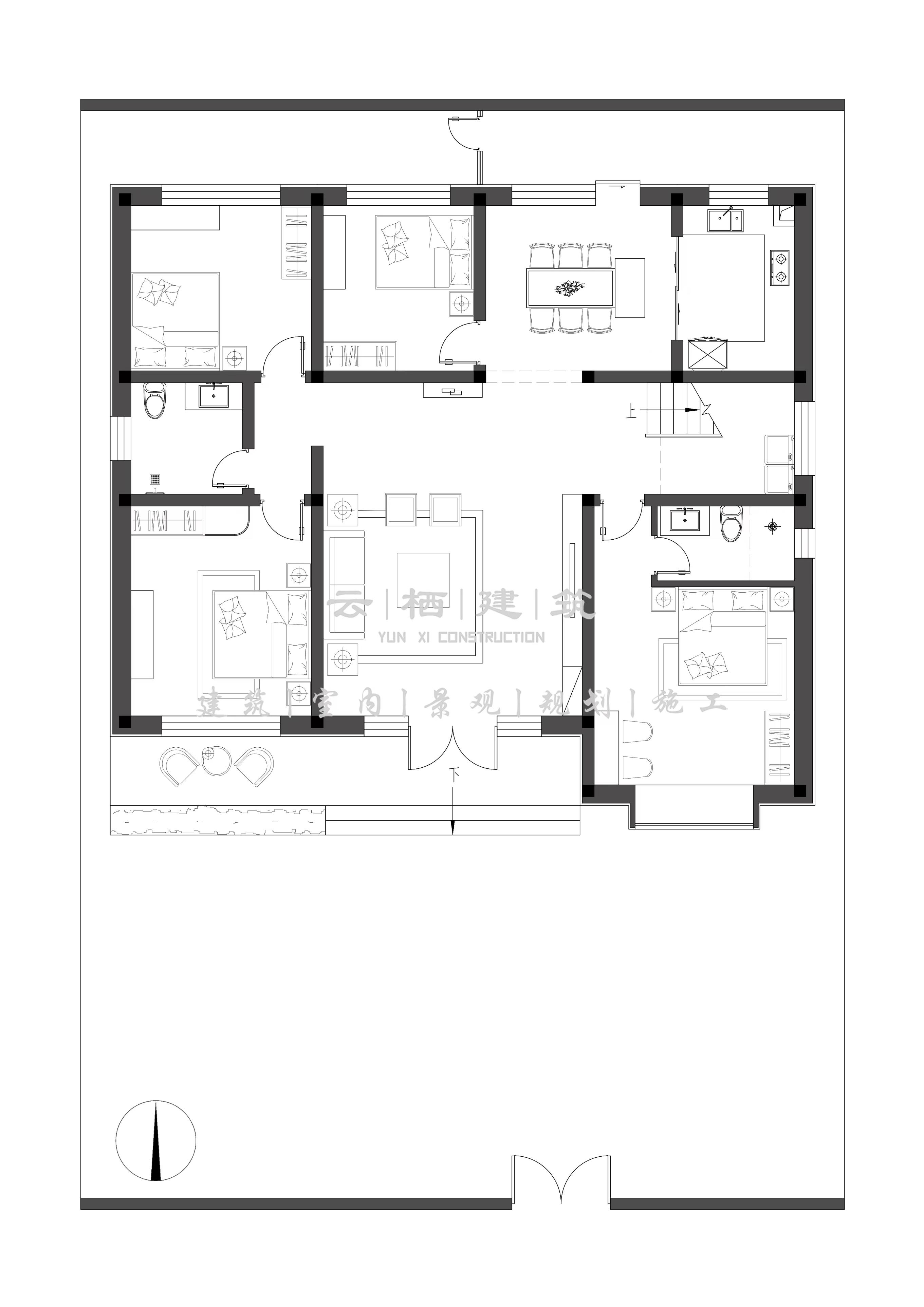顺义农村二层自建别墅设计报价,北京顺义自建三层独院小别墅
