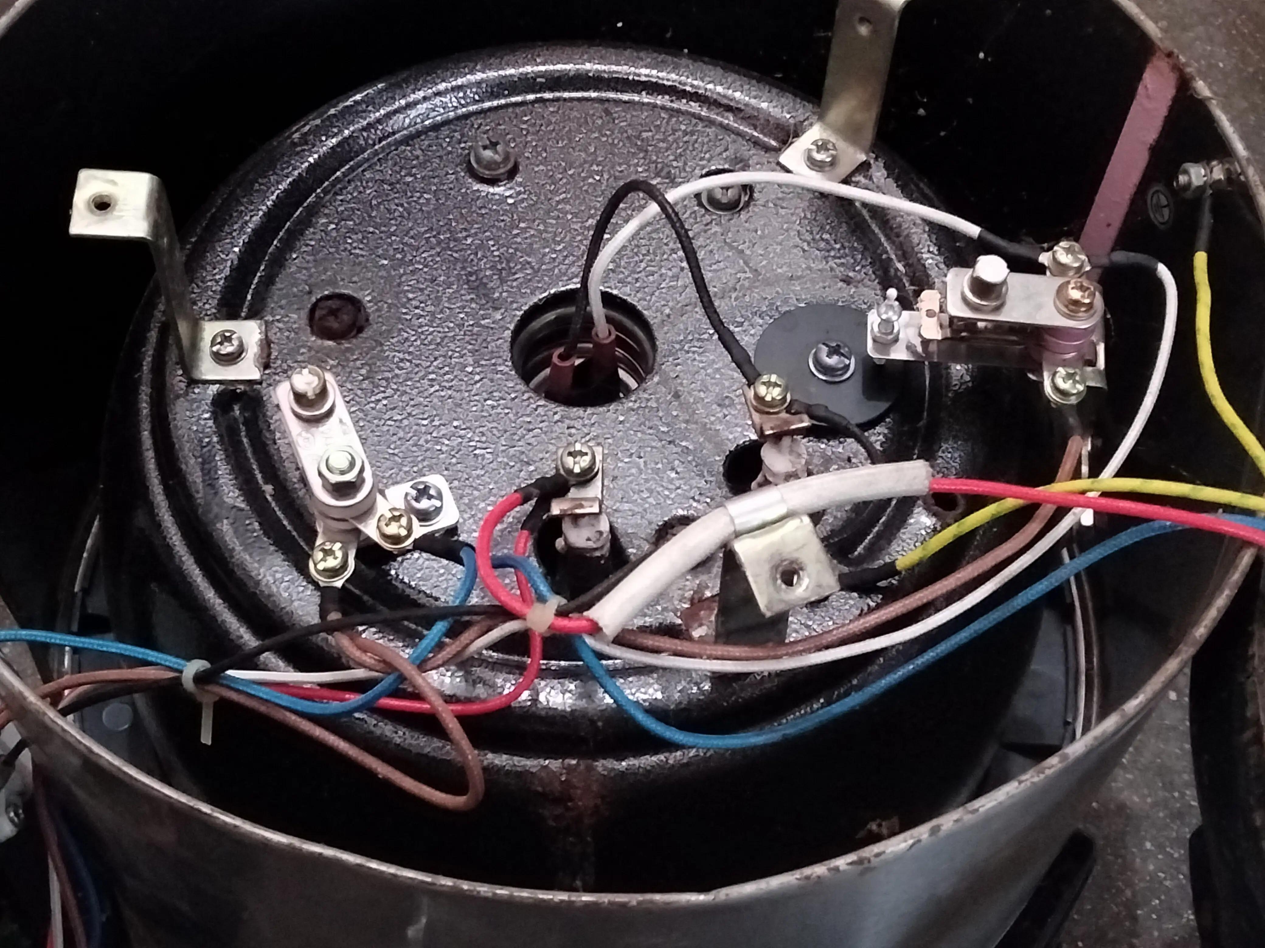 机械式电压力锅实物接线图,电压力锅接线安装