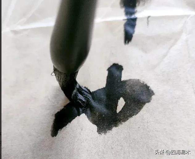 七种笔法详解图解,书法笔法平动摆动示意图