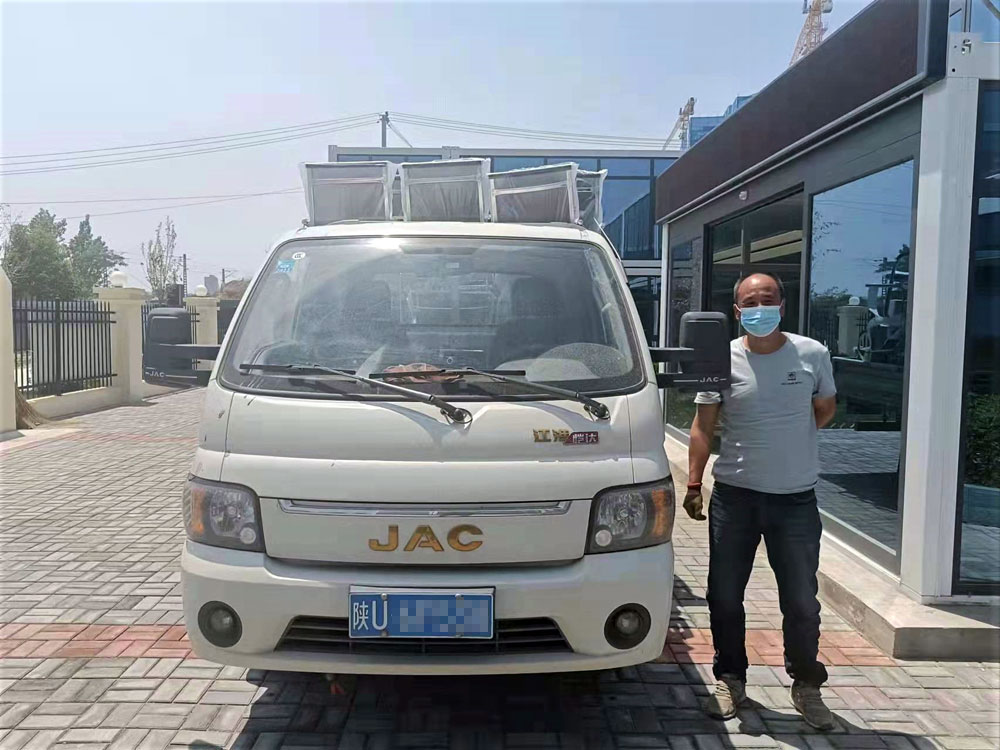 江淮1卡一路信赖俪师傅说恺达X6运家具绝绝子