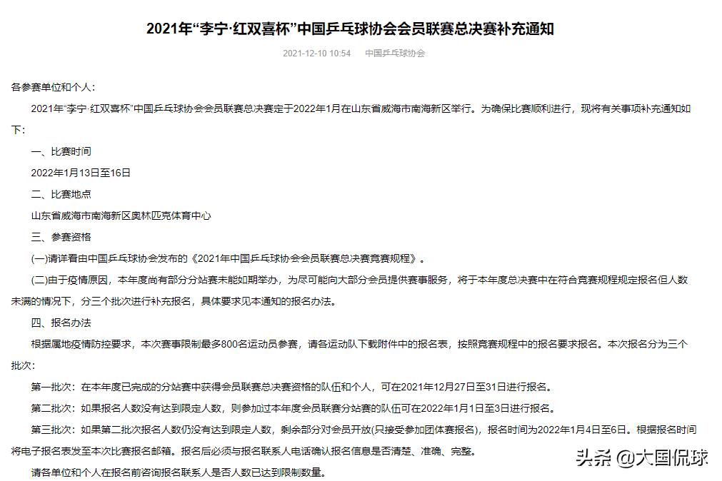 国乒最新消息发奖仪式,国乒2023年赛事安排及奖励