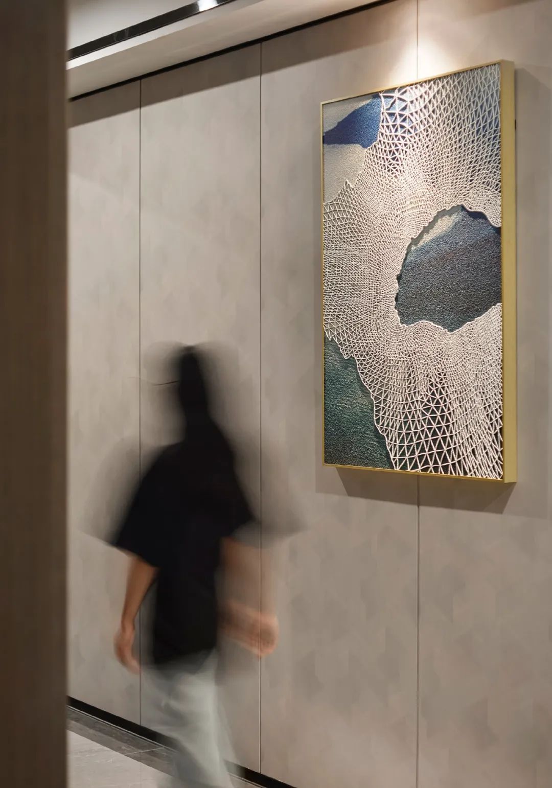 弧形极简高端办公室设计,时尚潮流办公室空间设计