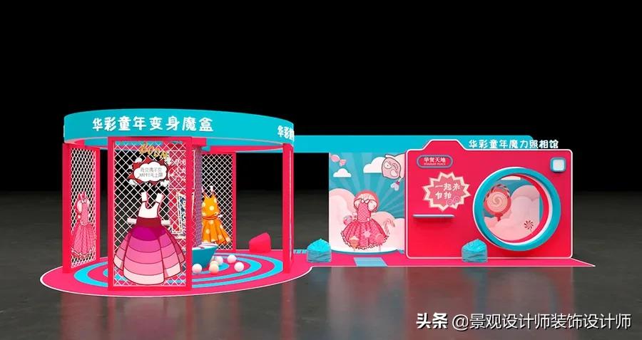 展示设计案例快闪店,快闪店改造效果图