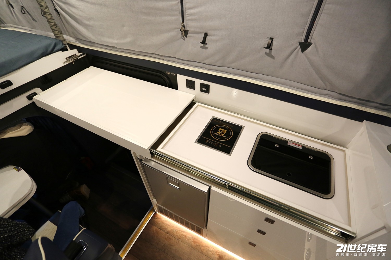 骆驼皮卡升顶房车,2024款骆驼升顶房车