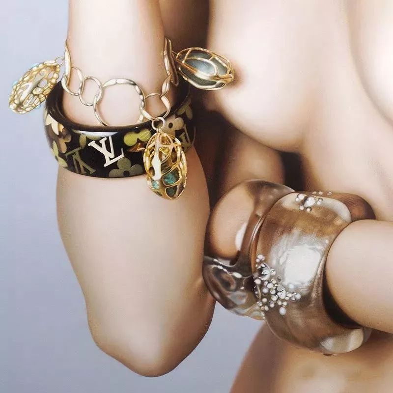 美女画家挑战冷军，画少女人体，放大10倍看细节让网友不淡定