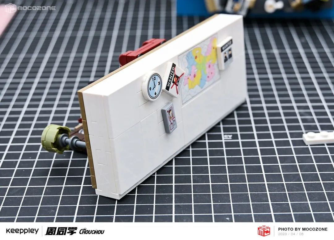 【积木测评】旋转的场景变换！周杰伦首款积木套装很有趣