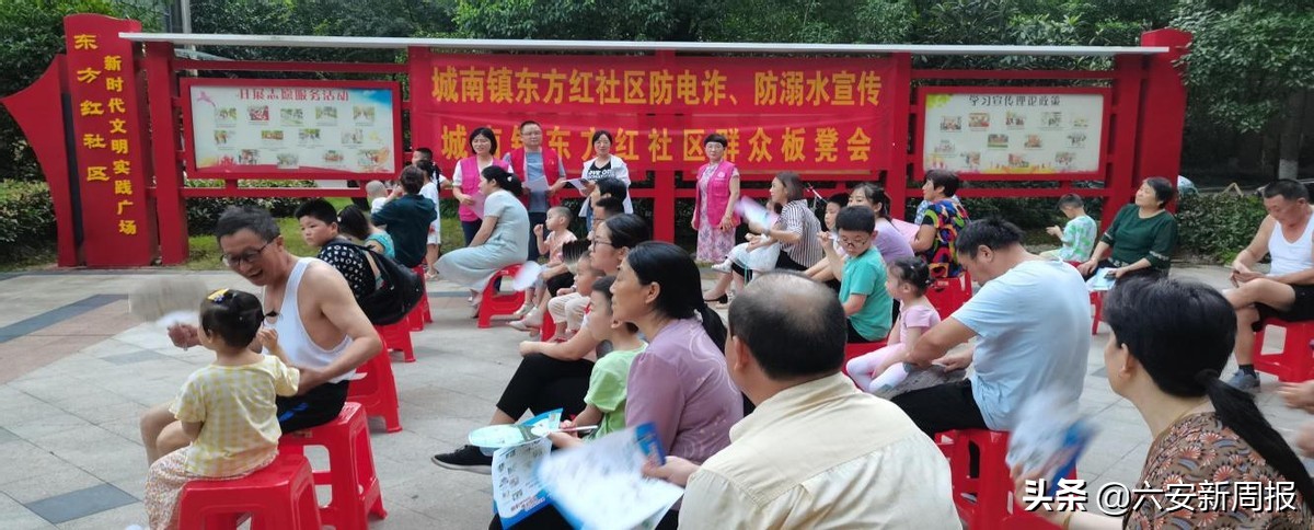 志愿红温暖居民心,一抹志愿红温暖居民心