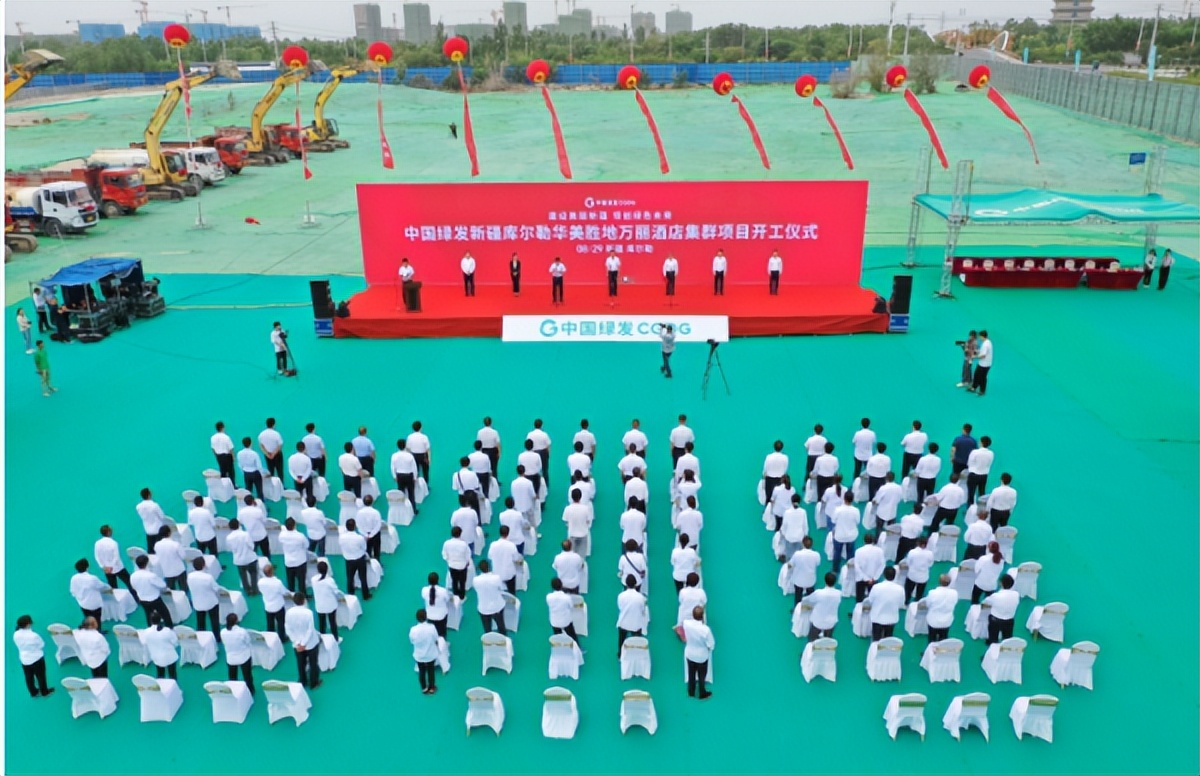 新疆库尔勒华美胜地万丽酒店,库尔勒万丽酒店施工进度