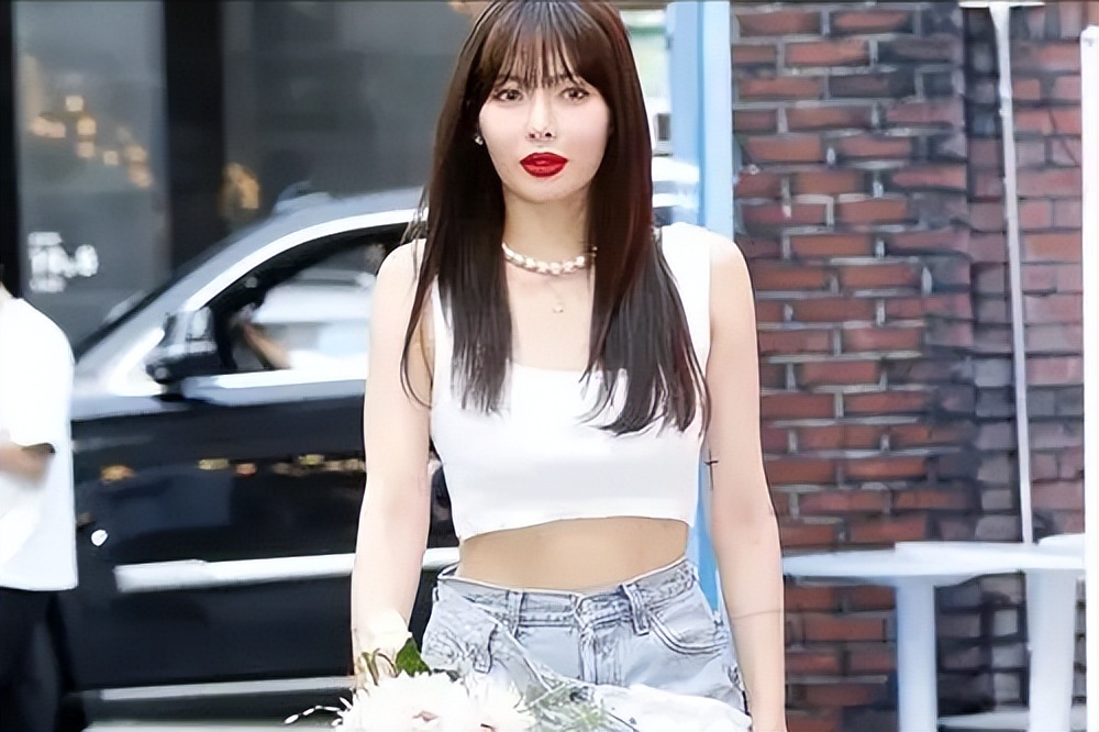 韩国女明星所有颜色露脐装,韩国女明星的露脐装