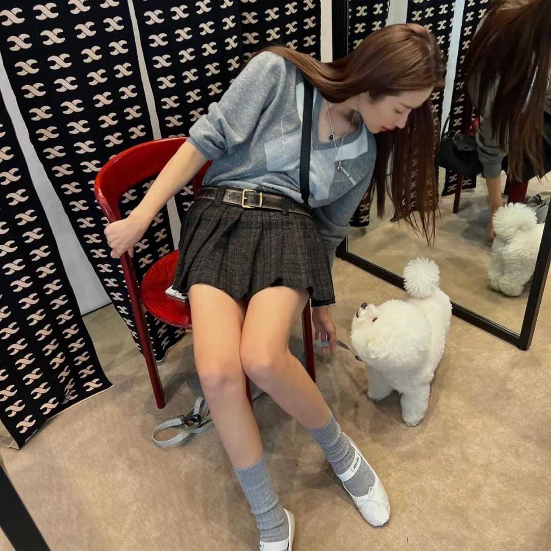 袜套堆堆袜穿法教程,袜套堆堆袜休闲怎么穿