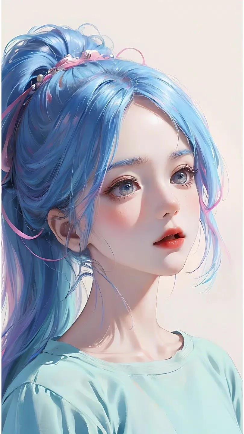 夏天穿搭小姐姐图片,小清新气质的小姐姐写真图片