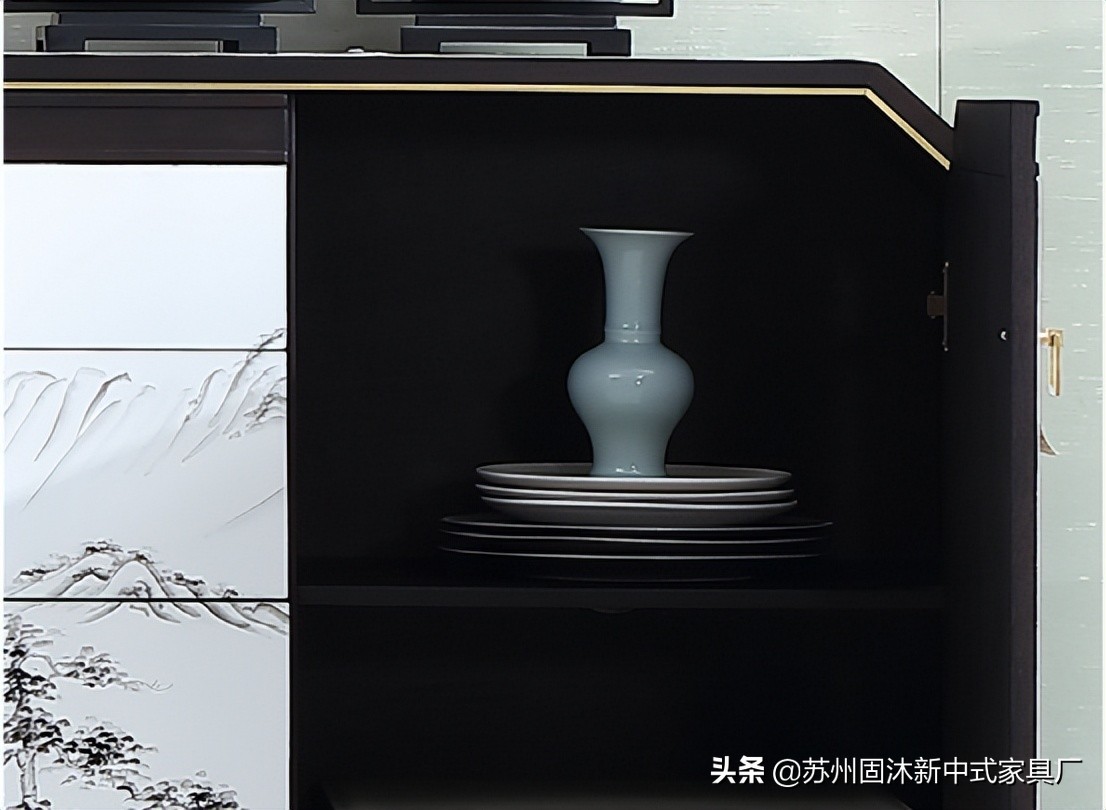 禅意新中式原木大平层,新中式原木禅意软装元素